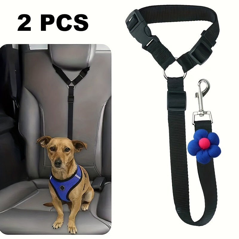 🔥Buy more save more🎁2-in-1 Dog Car Seat Belt & Walking Leash