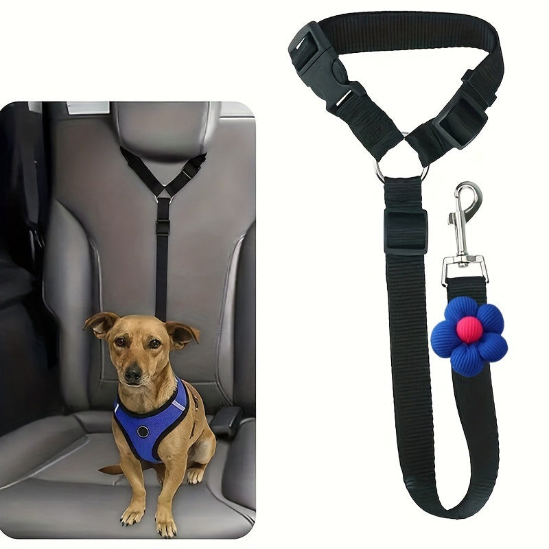 🔥Buy more save more🎁2-in-1 Dog Car Seat Belt & Walking Leash
