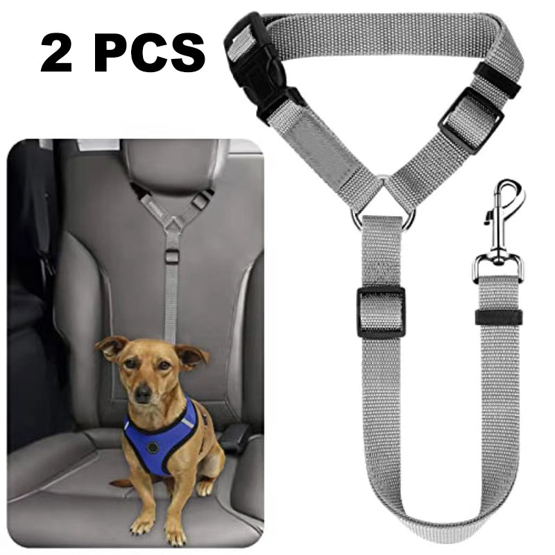 🔥Buy more save more🎁2-in-1 Dog Car Seat Belt & Walking Leash