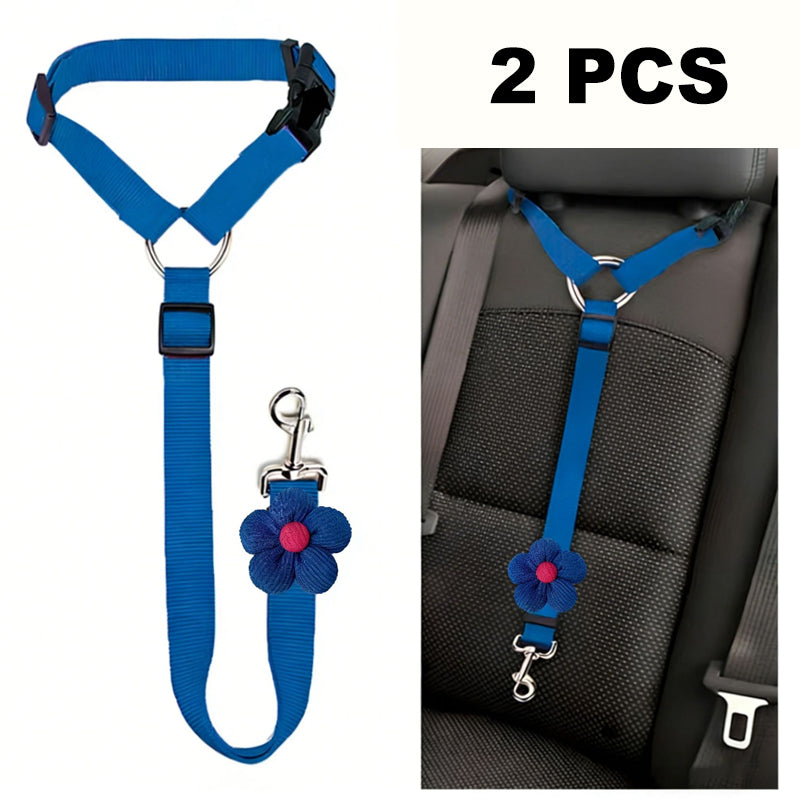 🔥Buy more save more🎁2-in-1 Dog Car Seat Belt & Walking Leash