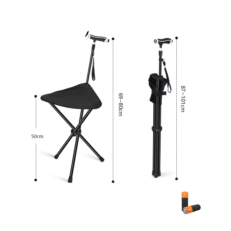 🎉 Last Day Promotion-50% OFF✨Folding Walking Cane with Seat