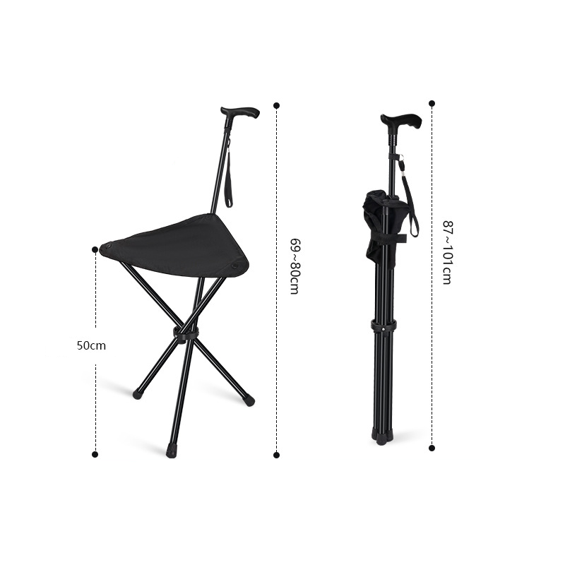 🎉 Last Day Promotion-50% OFF✨Folding Walking Cane with Seat