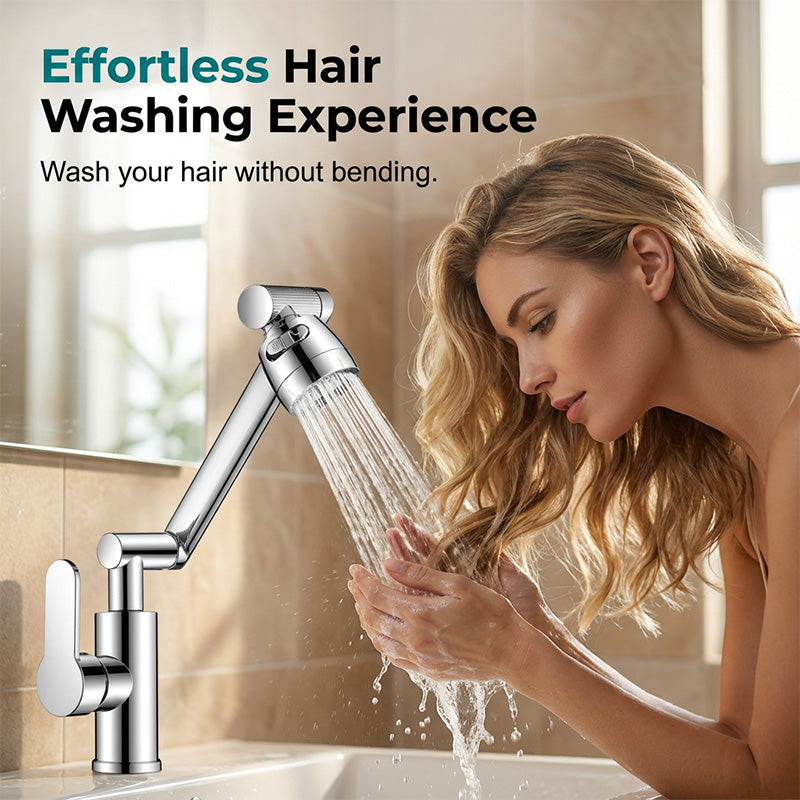 🔥2026 New Upgrade ＆ Hot Sale ＆ 50％ Off🔥360° Rotating Mechanical Arm Faucet – Flexible, Modern & Easy to Use ✨
