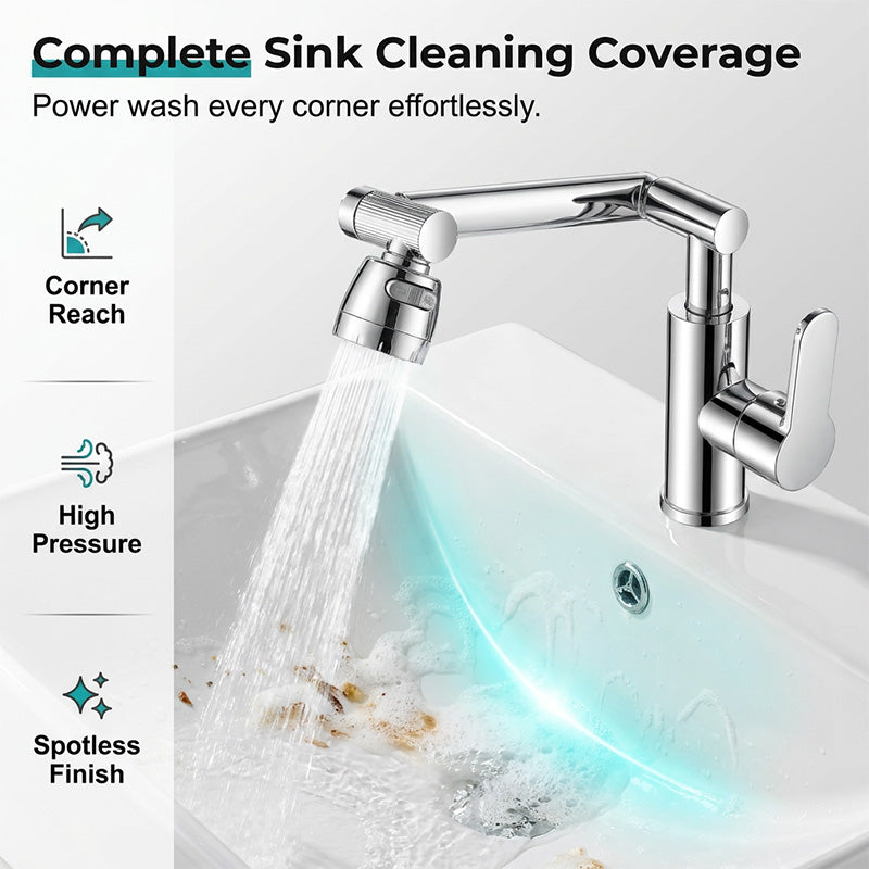🔥2026 New Upgrade ＆ Hot Sale ＆ 50％ Off🔥360° Rotating Mechanical Arm Faucet – Flexible, Modern & Easy to Use ✨