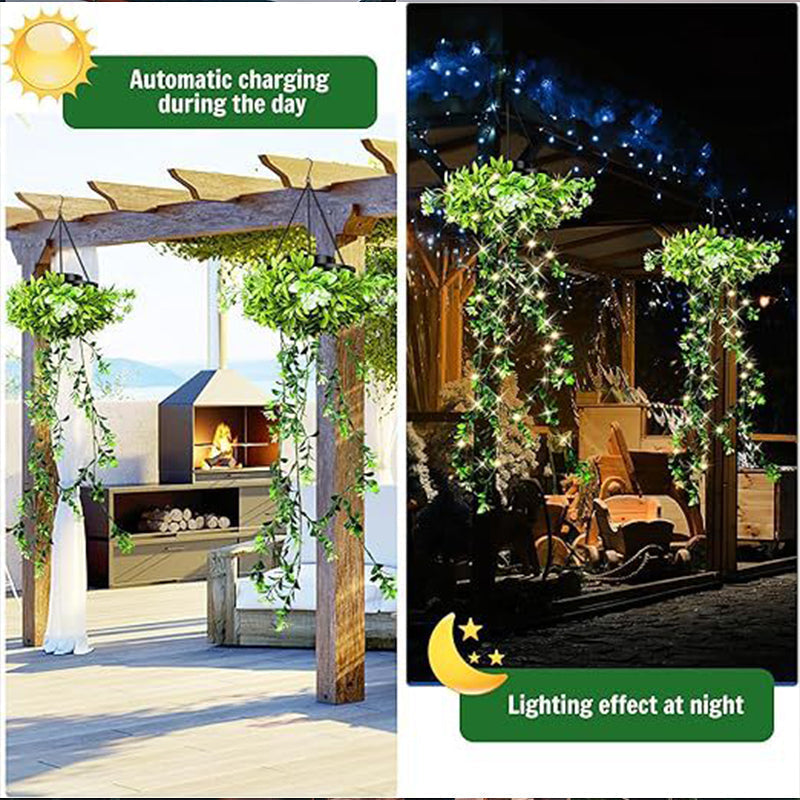 ⏳ Time-Limited Special🎁Solar-Powered Hanging Milan Grass Light🌞💡