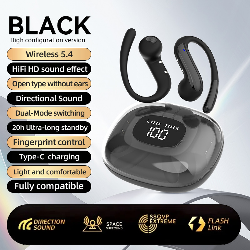 🥳2026 HOT SALE🥳💞50K+ SOLD!⚡ 50% OFF! Comfortable Bluetooth Earbuds for Work & Play