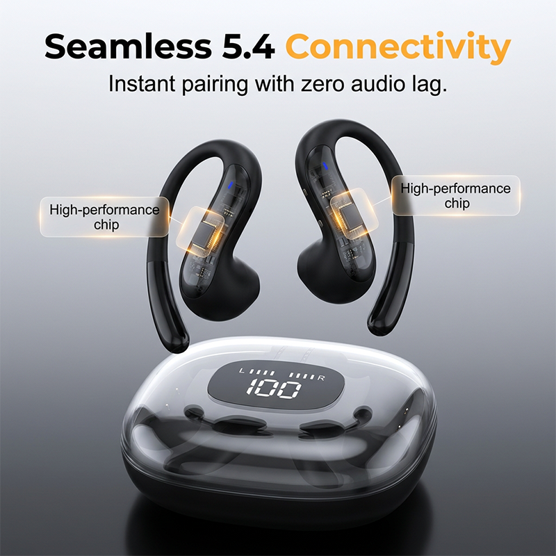 🥳2026 HOT SALE🥳💞50K+ SOLD!⚡ 50% OFF! Comfortable Bluetooth Earbuds for Work & Play