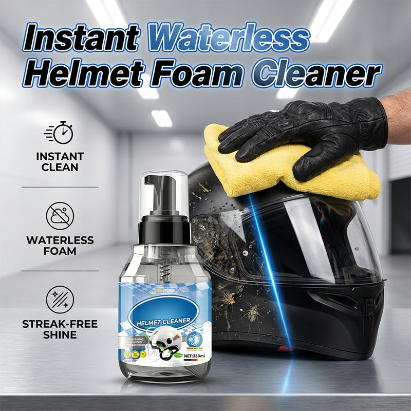 🥳2026 HOT SALE🥳💞50K+ SOLD!🪖🔆 50% OFF! Foam Helmet Cleaner – Removes bugs & grime instantly. Crystal clear visor, streak‑free. 🛡️🌬️