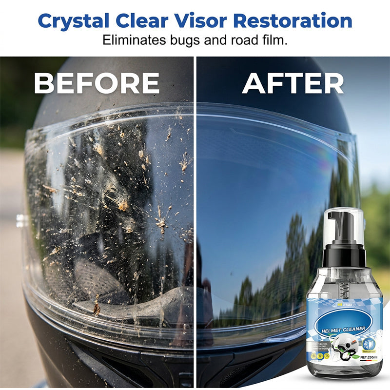 🥳2026 HOT SALE🥳💞50K+ SOLD!🪖🔆 50% OFF! Foam Helmet Cleaner – Removes bugs & grime instantly. Crystal clear visor, streak‑free. 🛡️🌬️