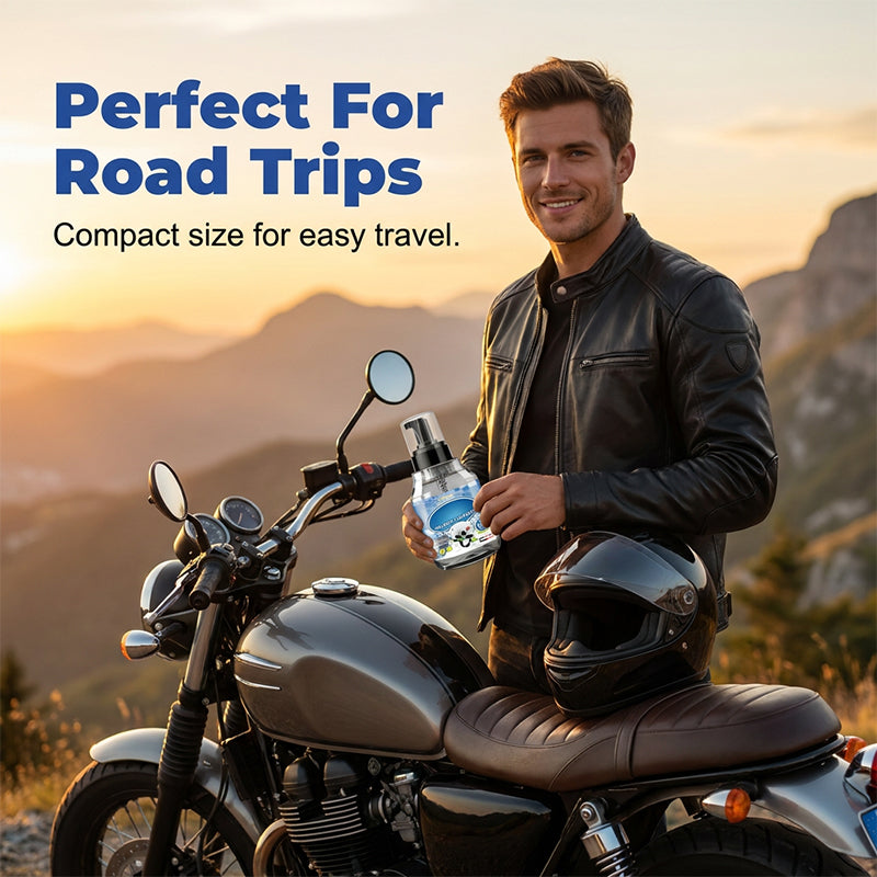 🥳2026 HOT SALE🥳💞50K+ SOLD!🪖🔆 50% OFF! Foam Helmet Cleaner – Removes bugs & grime instantly. Crystal clear visor, streak‑free. 🛡️🌬️