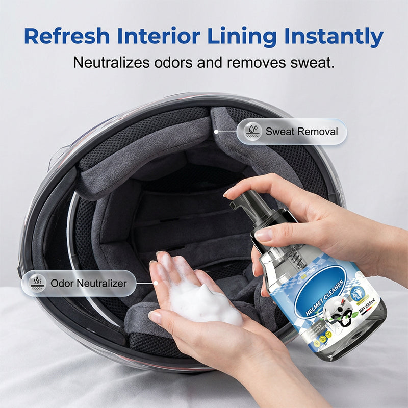 🥳2026 HOT SALE🥳💞50K+ SOLD!🪖🔆 50% OFF! Foam Helmet Cleaner – Removes bugs & grime instantly. Crystal clear visor, streak‑free. 🛡️🌬️