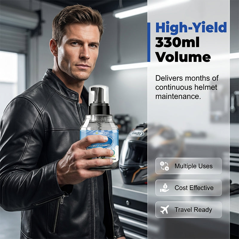 🥳2026 HOT SALE🥳💞50K+ SOLD!🪖🔆 50% OFF! Foam Helmet Cleaner – Removes bugs & grime instantly. Crystal clear visor, streak‑free. 🛡️🌬️