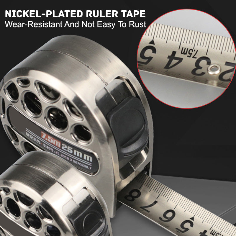 🔥Hot Sale 50% 0FF🔥Stainless Steel Anti-corrosion Retractable Metric Ruler