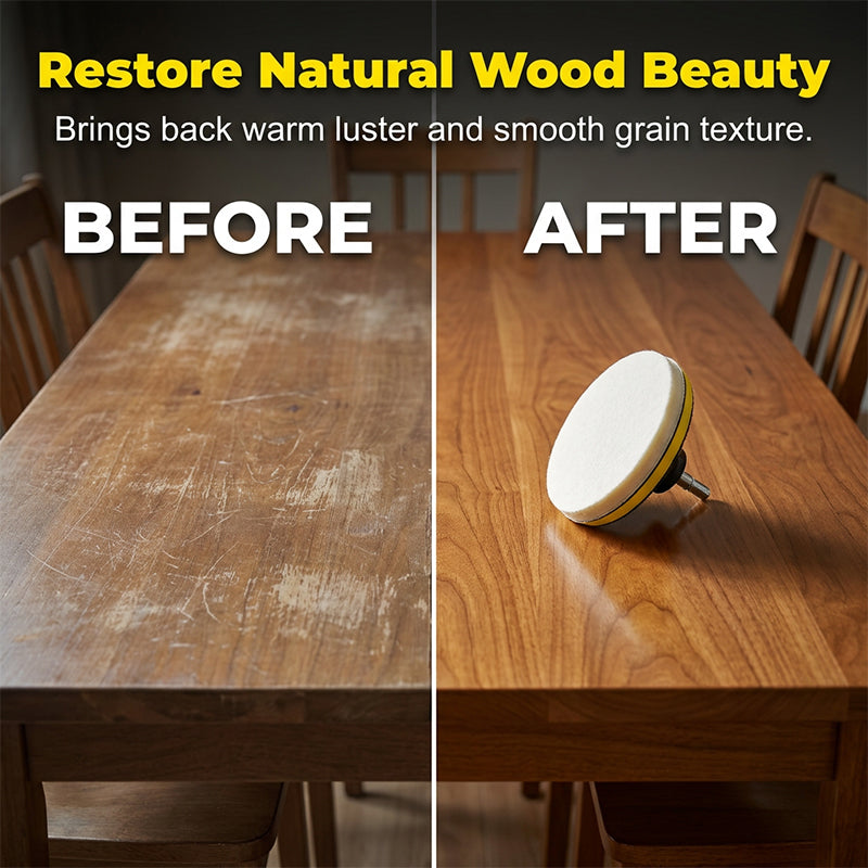 🔥Limited Time Promotion 50% OFF🔥High-Density Wool Buffing Pad