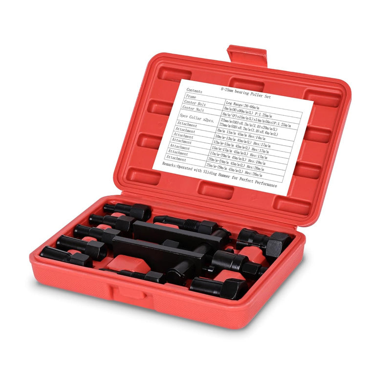 🛠️ 50% OFF NOW!⚙️ 10 PCS Motorcycle Bearing Puller Tool Kit – Heavy Duty & Portable – Mechanic Essential 🏍️