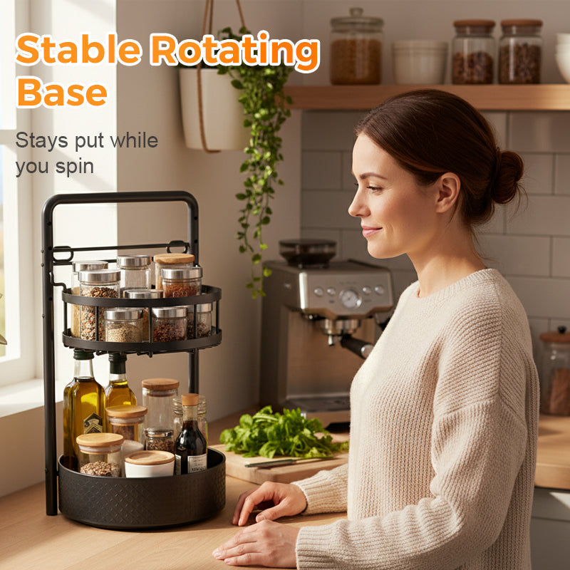 🥳2026 NEW ARRIVAL!🥳Multi-Functional Rotating Storage for Kitchen🍹
