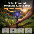 Outdoor Solar Powered Mosquito Killer Lamp-Stake or Stand Use