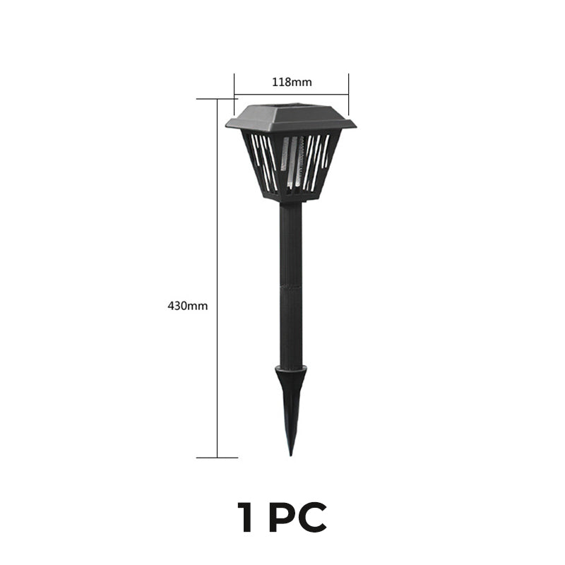 Outdoor Solar Powered Mosquito Killer Lamp-Stake or Stand Use