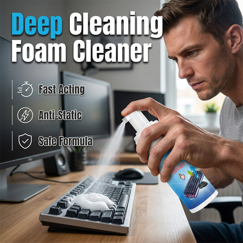 🎉Hot Sale 50% OFF🎉Foam Cleaner for Keyboard & Mouse