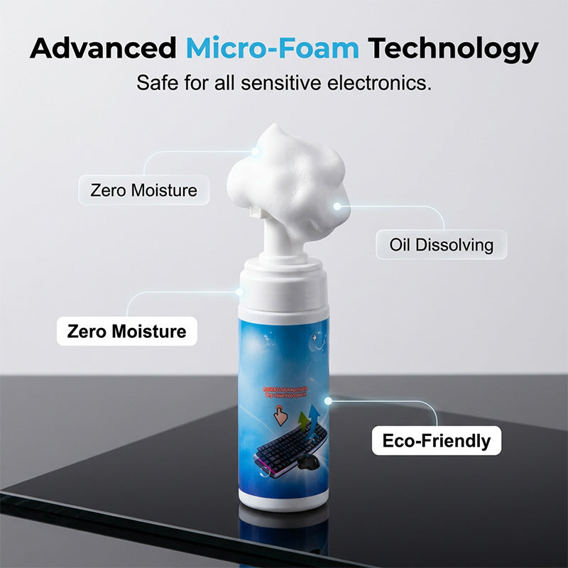 🎉Hot Sale 50% OFF🎉Foam Cleaner for Keyboard & Mouse