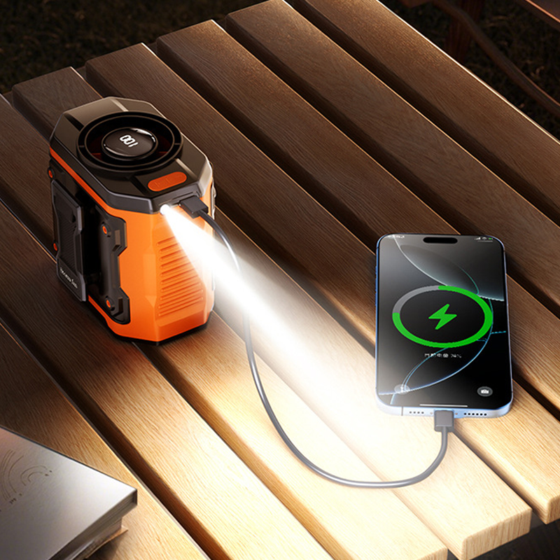 High-Speed Portable Waist Clip Cooling Fan