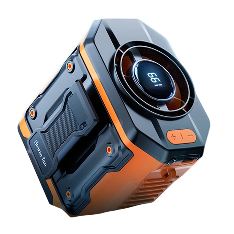 High-Speed Portable Waist Clip Cooling Fan